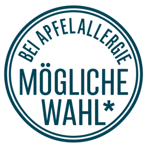 Bei Apfelallergie – mögliche Wahl*
